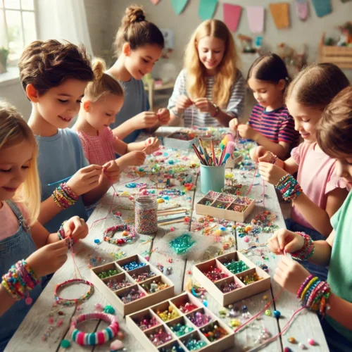 Bracelet Making Workshop for Young Crafters