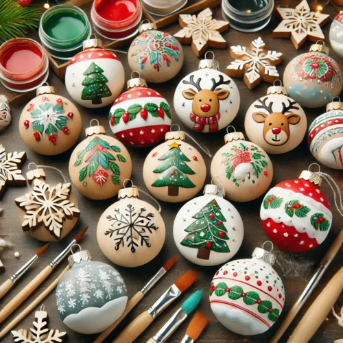 Handpainted Ornament Class