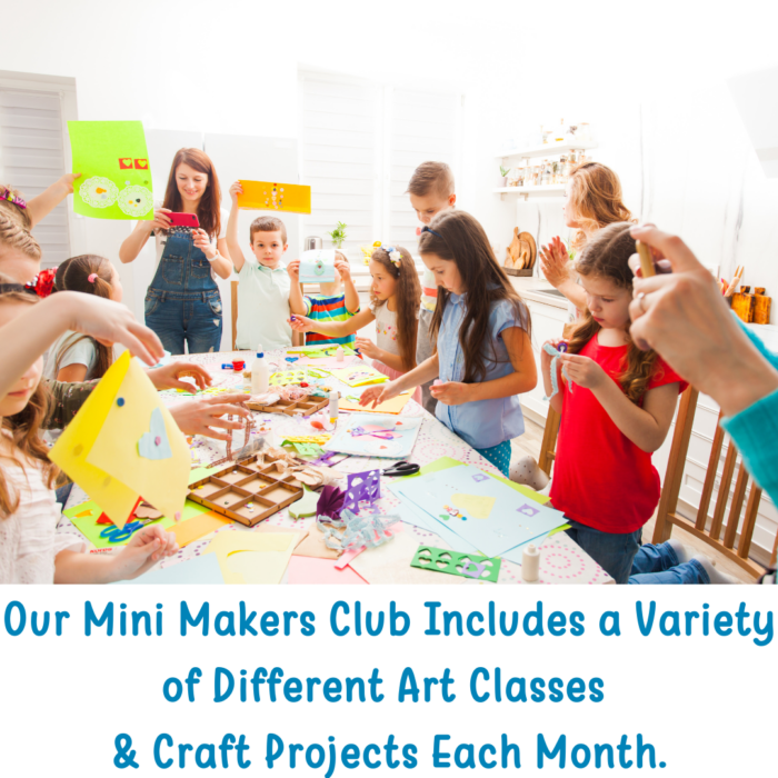 Mini Maker Workshops and Art Classes