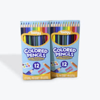 Kids Small 12 Color Pencil Set with Sharpener Case